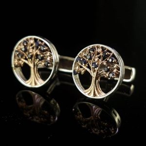 Tree Cufflink Customized Jewelry