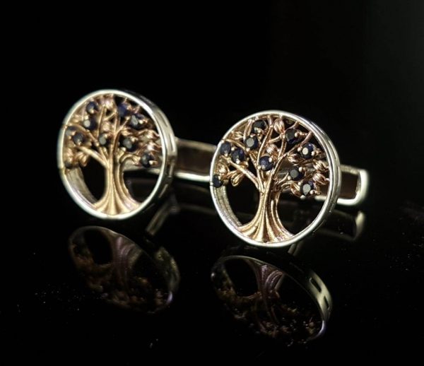 Tree Cufflink Customized Jewelry