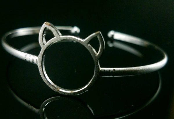 Cute Cat Bracelet Cuff Bracelet Bangle