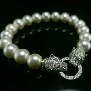 White crystal bracelet