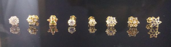 crystal Nose Pins